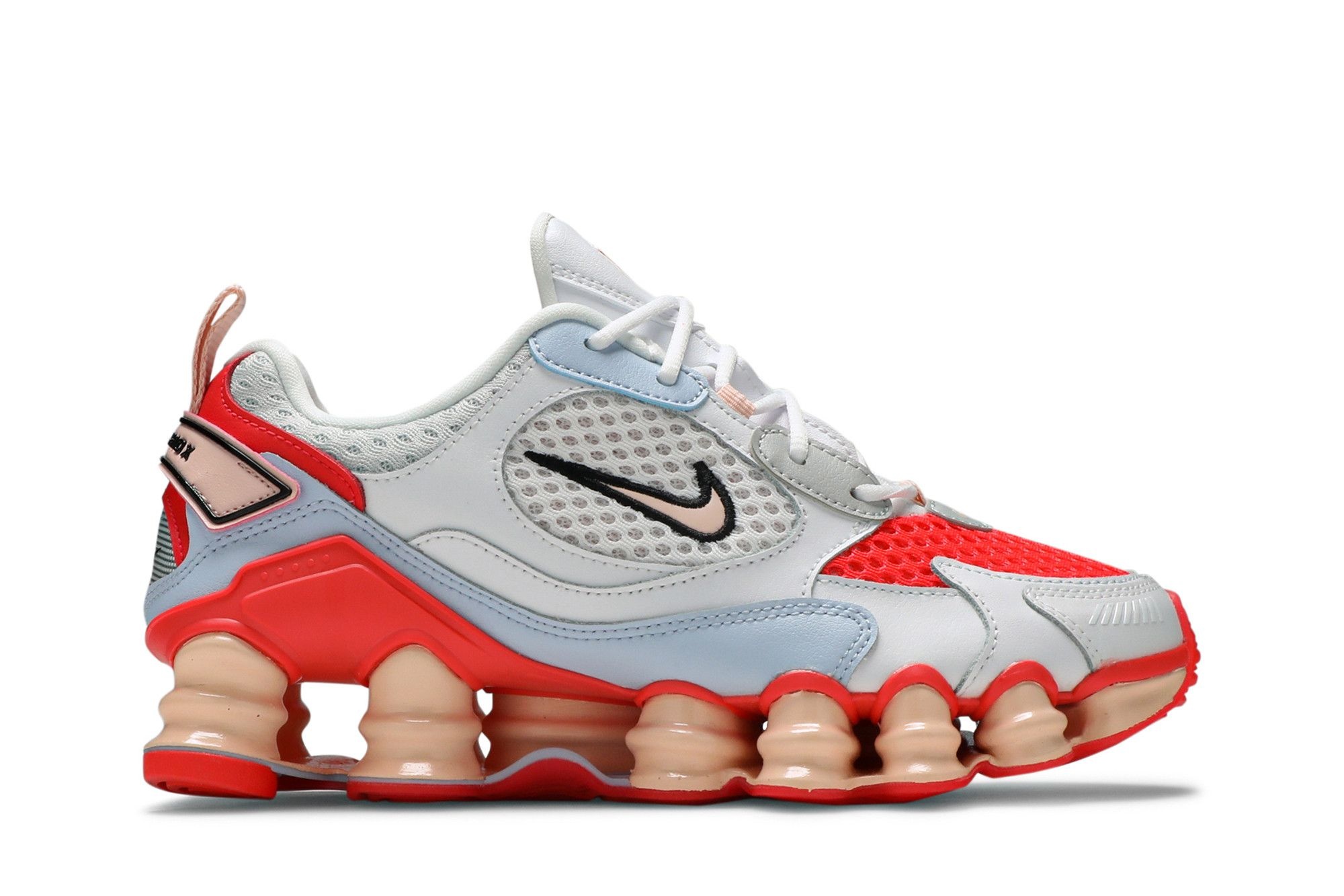 Wmns Shox TL Nova 'White Laser Crimson' - 1
