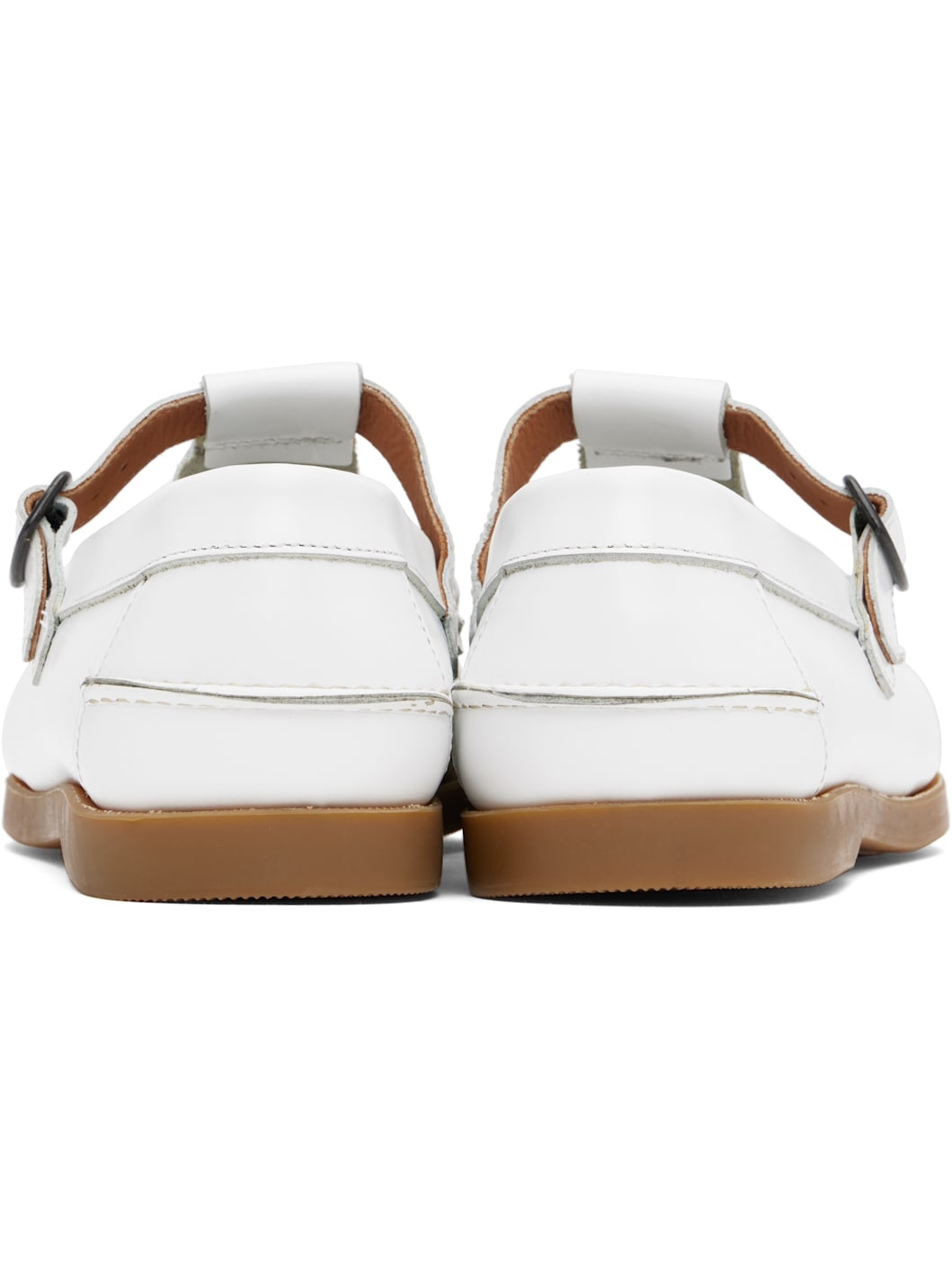White Alber Nautic Boat Shoes - 2