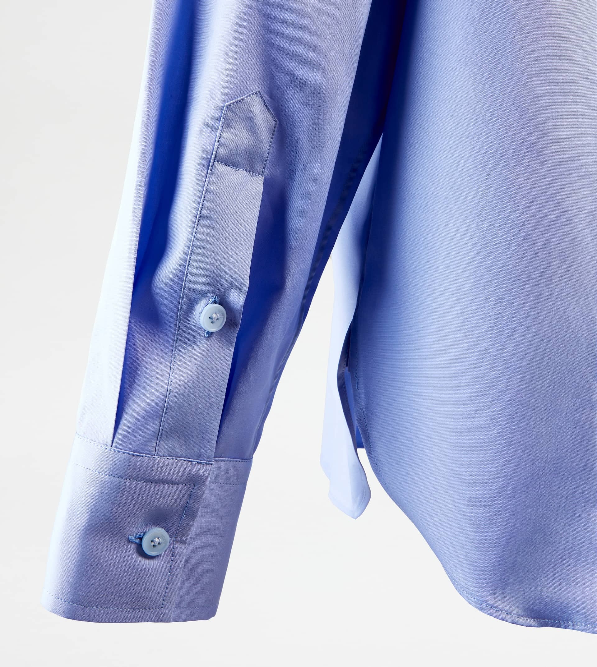 SHIRT IN COTTON - LIGHT BLUE - 8