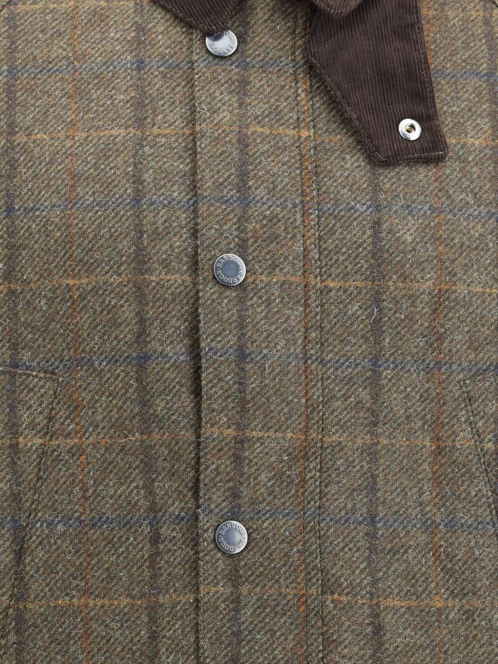 checked long-sleeves jacket - 5