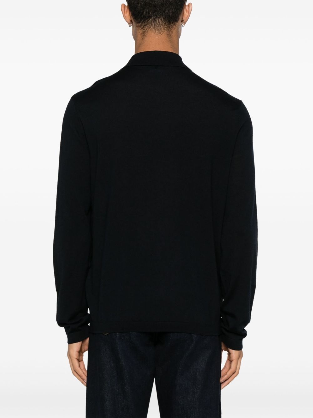 virgin-wool polo shirt - 3