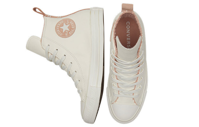 Converse (WMNS) Converse Chuck Taylor All Star High 'Perfect Is Not Perfect - Vintage White' 573071C outlook