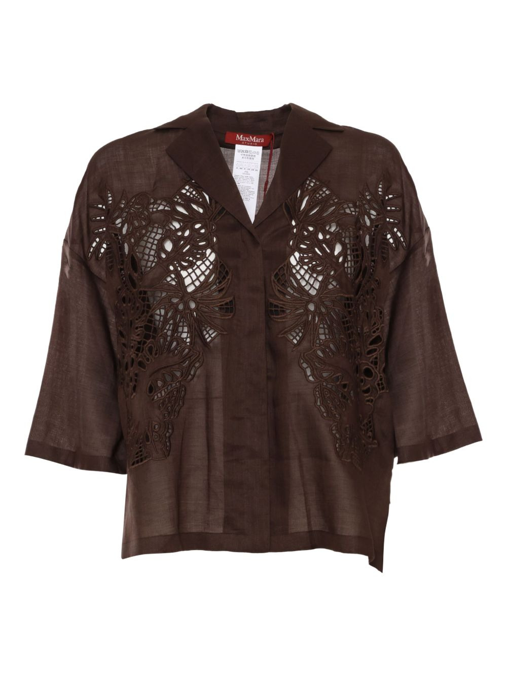 Legno embroidered shirt - 1