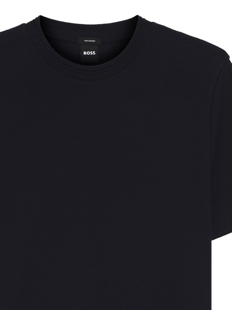 BOSS crew-neck cotton T-shirt outlook