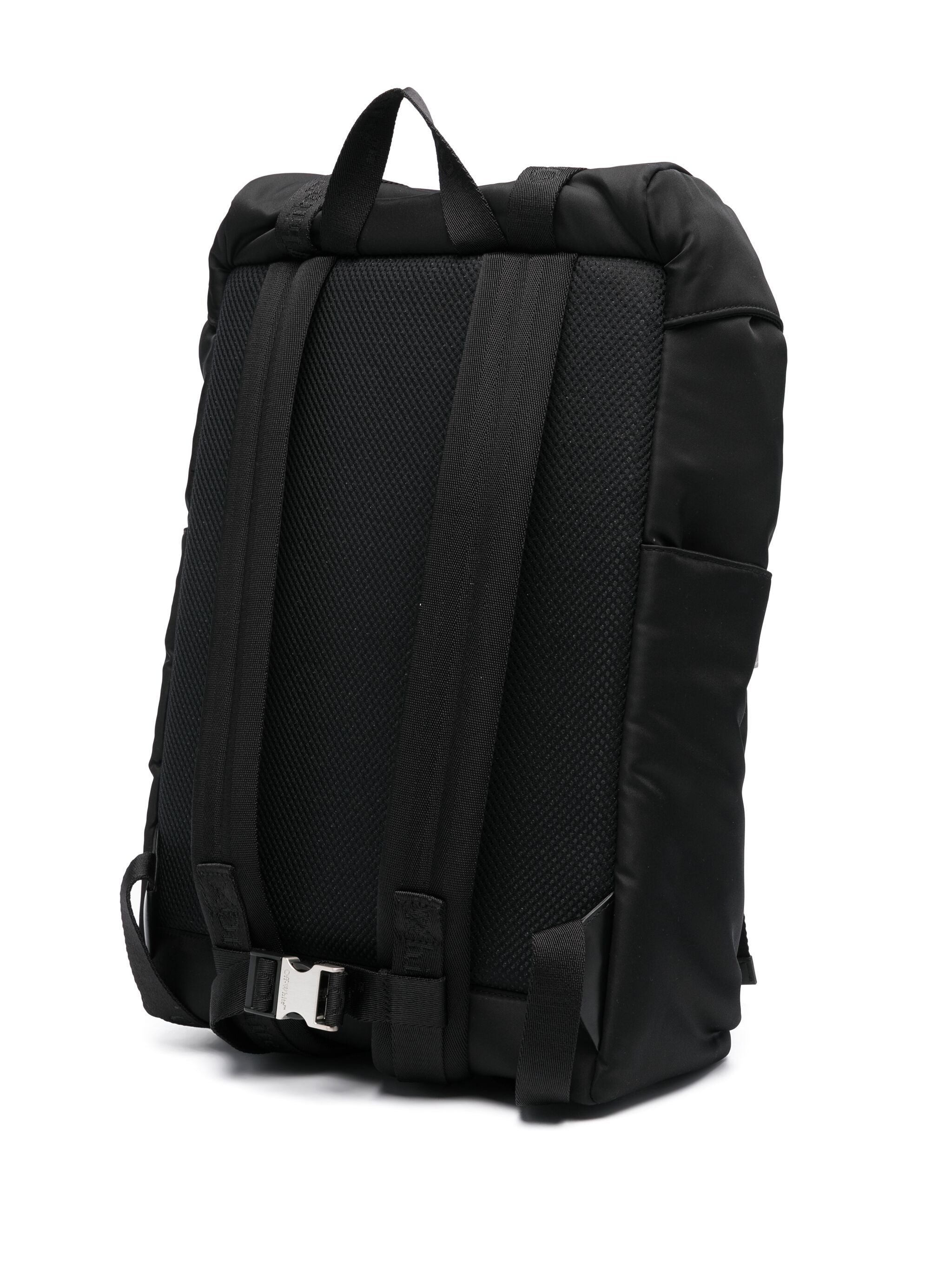 OFF-WHITE Men Outdoor Flap Backpack Bag - 3