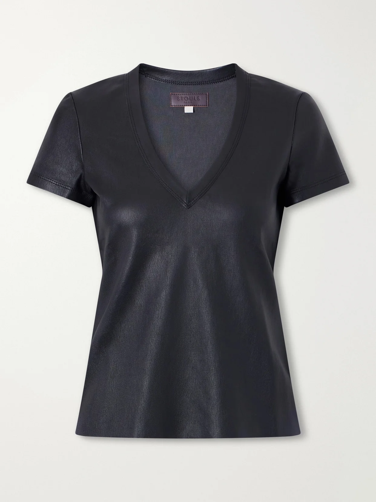 Gigi Leather T-shirt - 1
