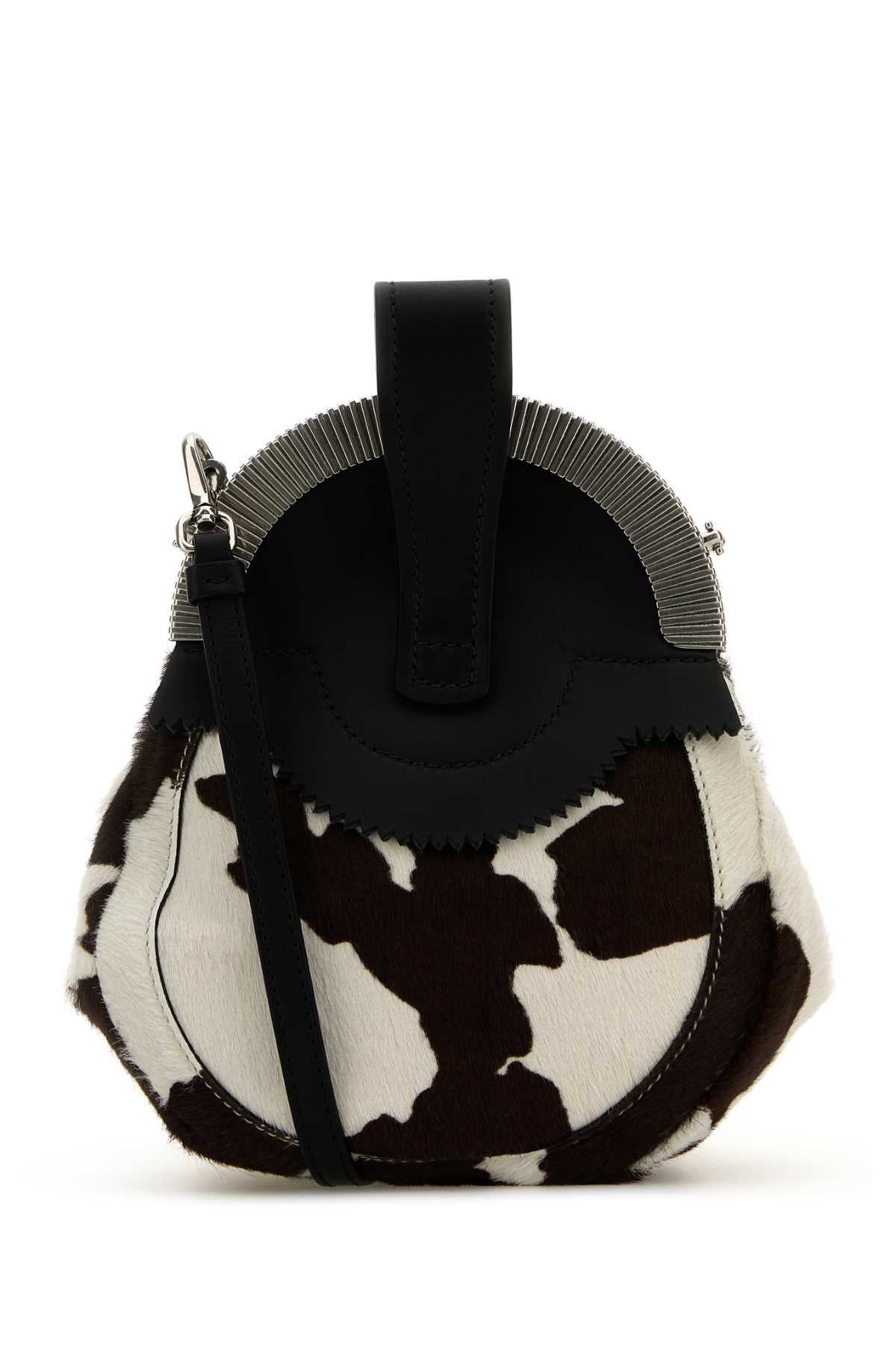 Prada Women Printed Calf Hair Clutch - 3