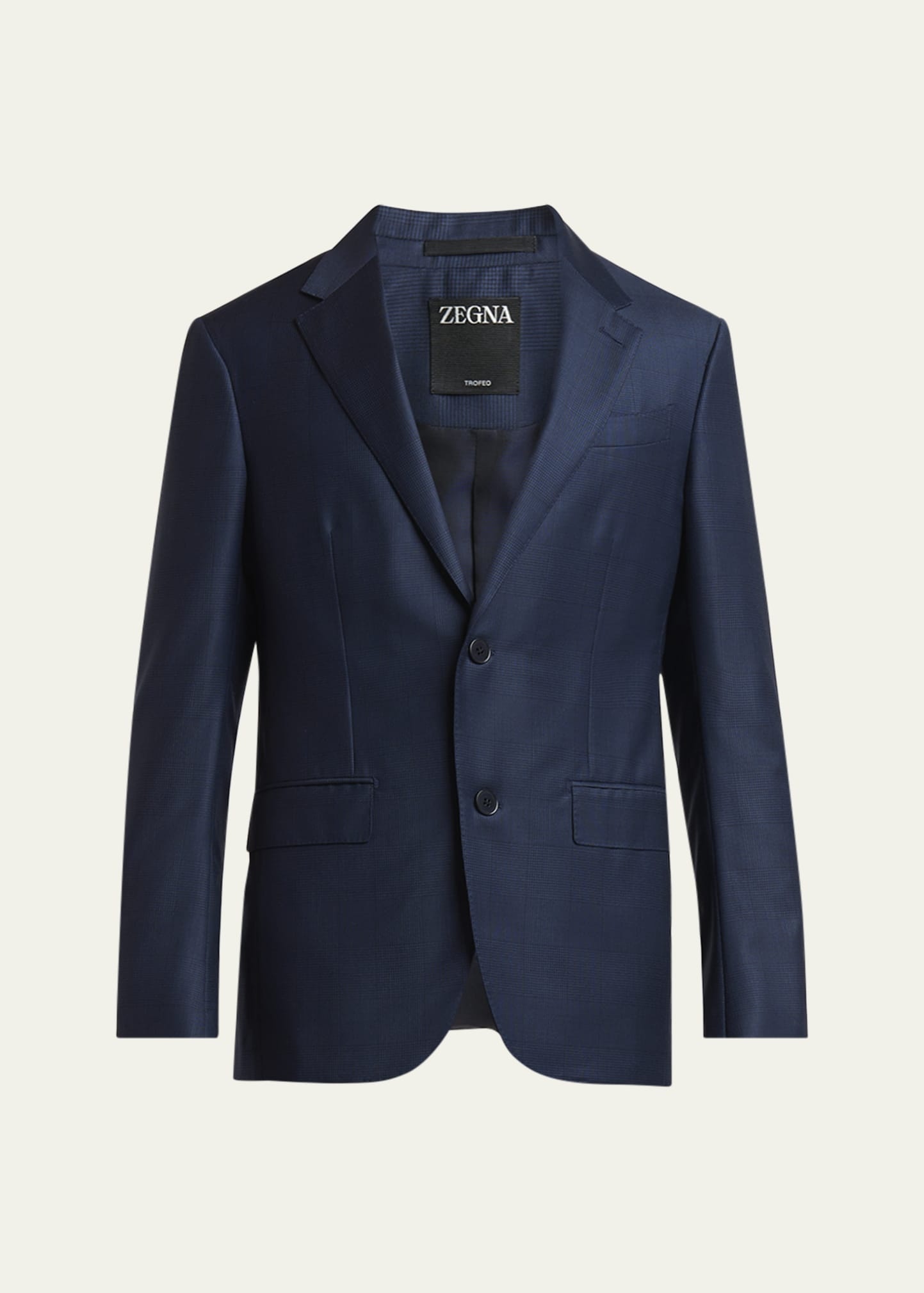 Men's Trofeo Plaid Suit - 1