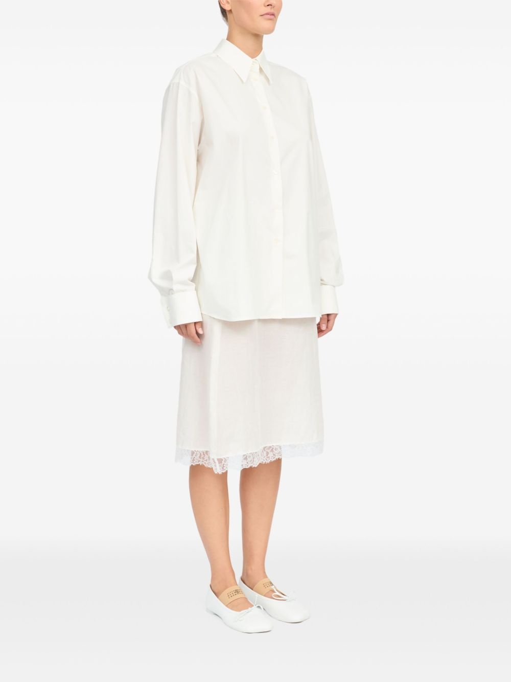 midi shirt dress - 3