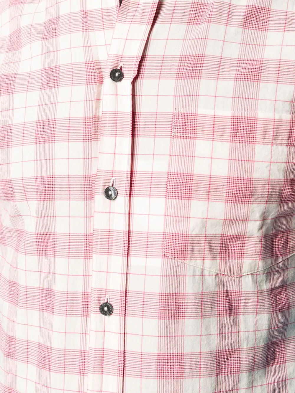 button-down checked shirt - 5