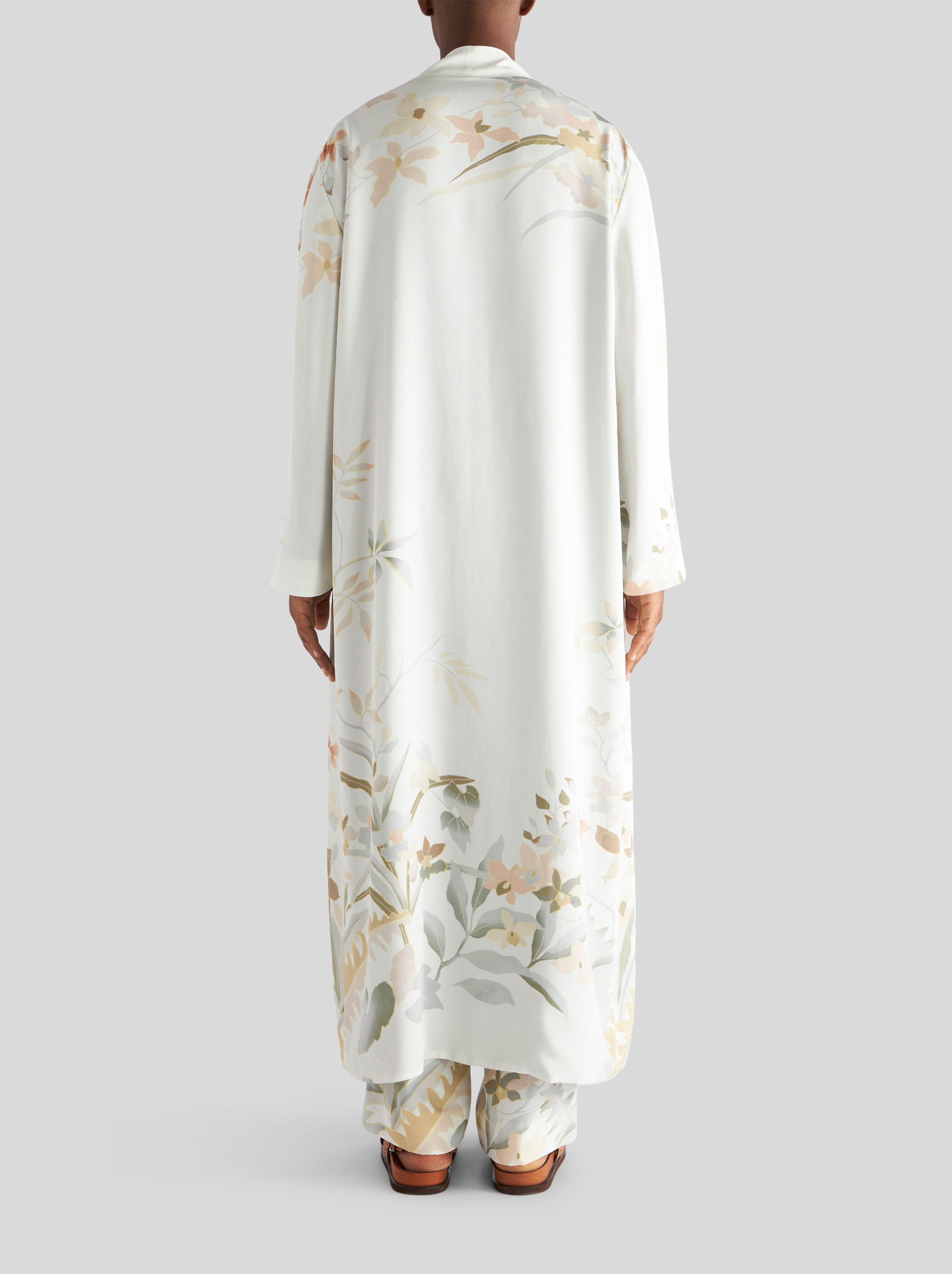 KIMONO-STYLE COAT WITH SHAWL LAPEL - 5