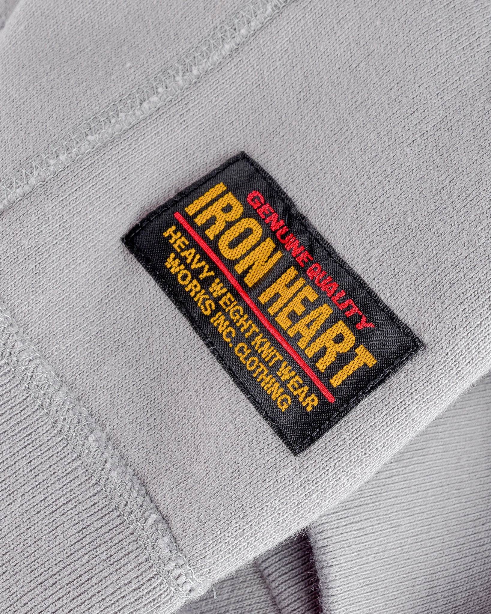 IHSW-11-GRY 14oz Ultra Heavyweight Loopwheel Cotton Zip Up Sweater - Grey - 11