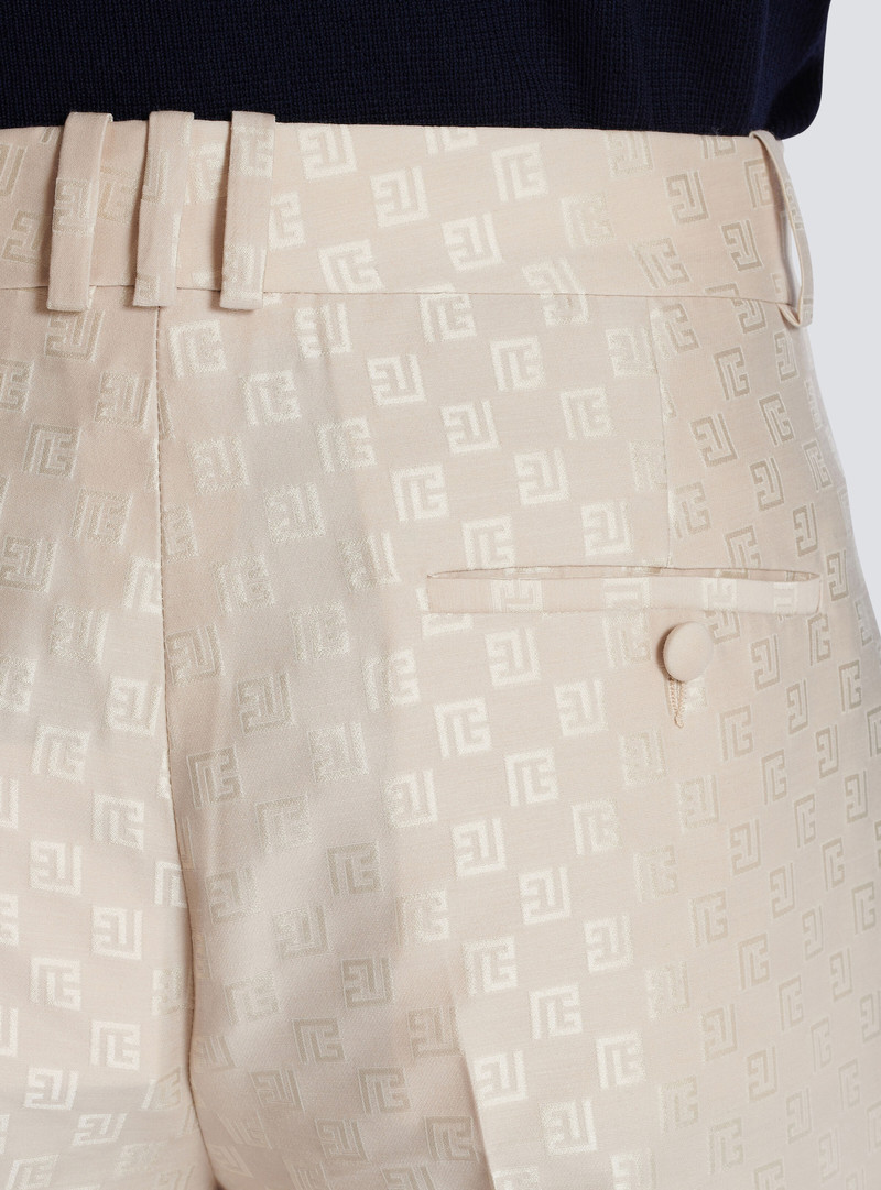 PB Labyrinth jacquard straight-leg trousers 7