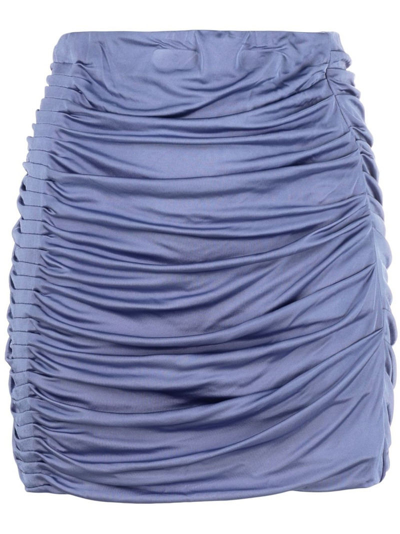 ruched miniskirt 1