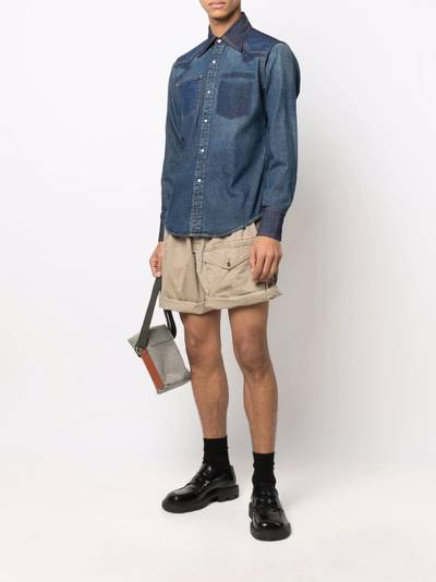 Maison Margiela button-down denim shirt outlook