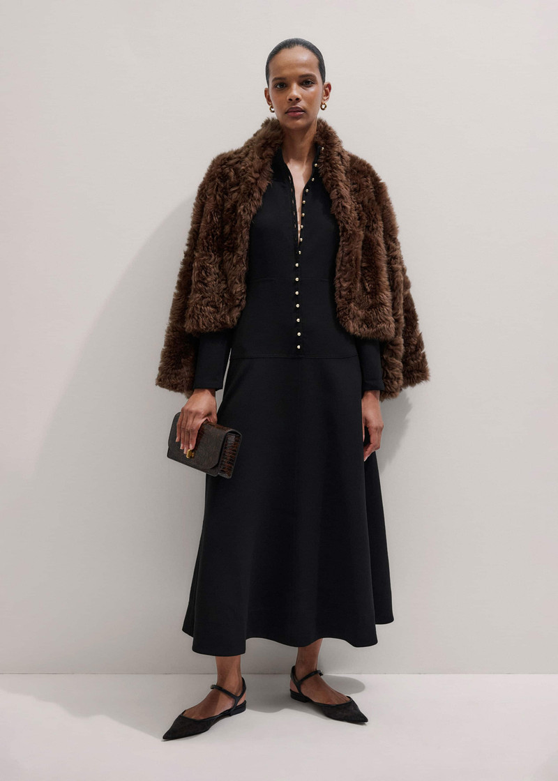 Button A-Line Dress 4