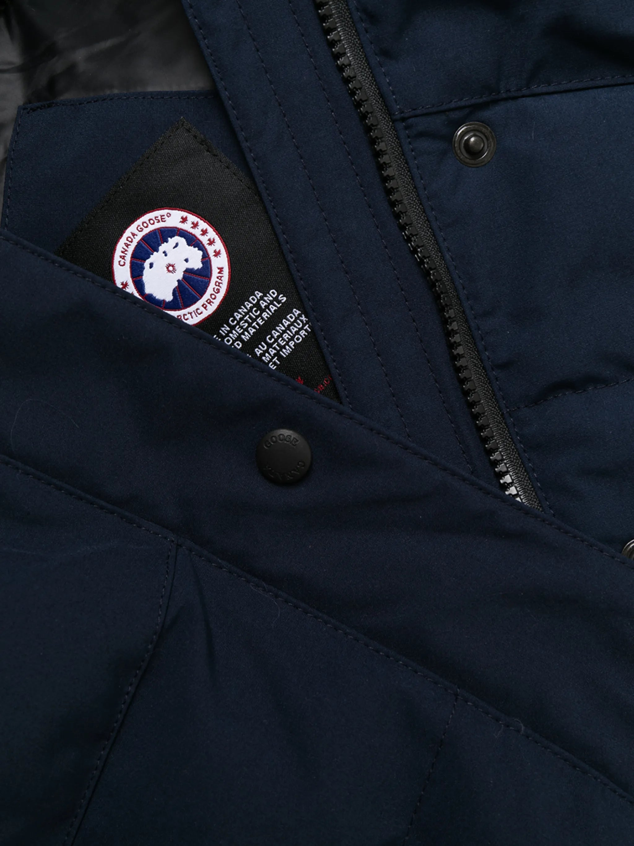 Blue Logo Patch Padded Gilet - 6