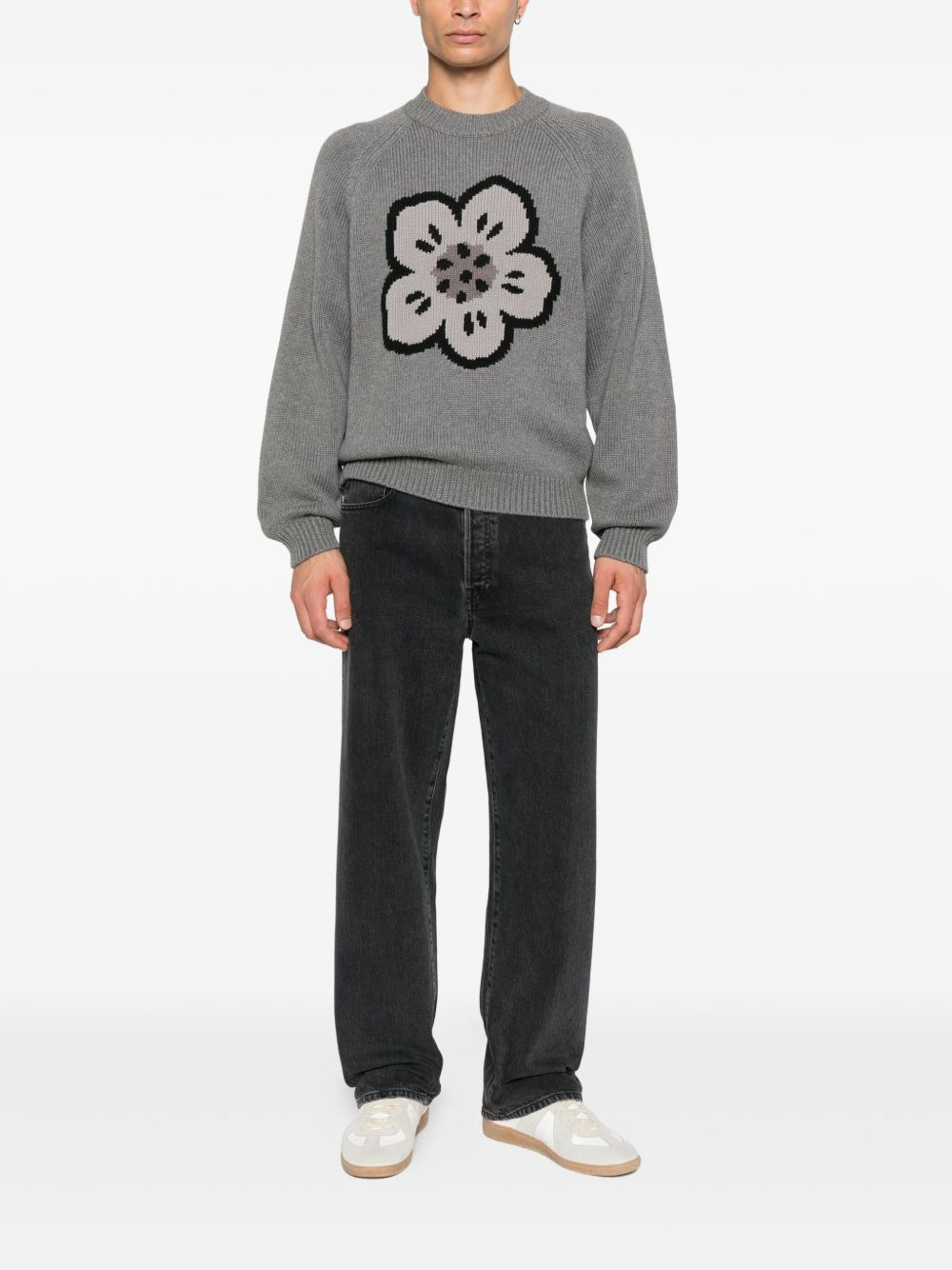 Boke Flower cotton-blend sweater - 2