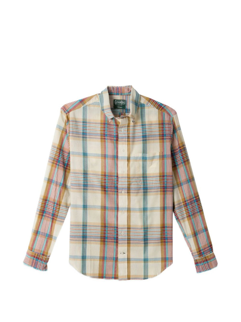 Archive Madras check-pattern shirt 1