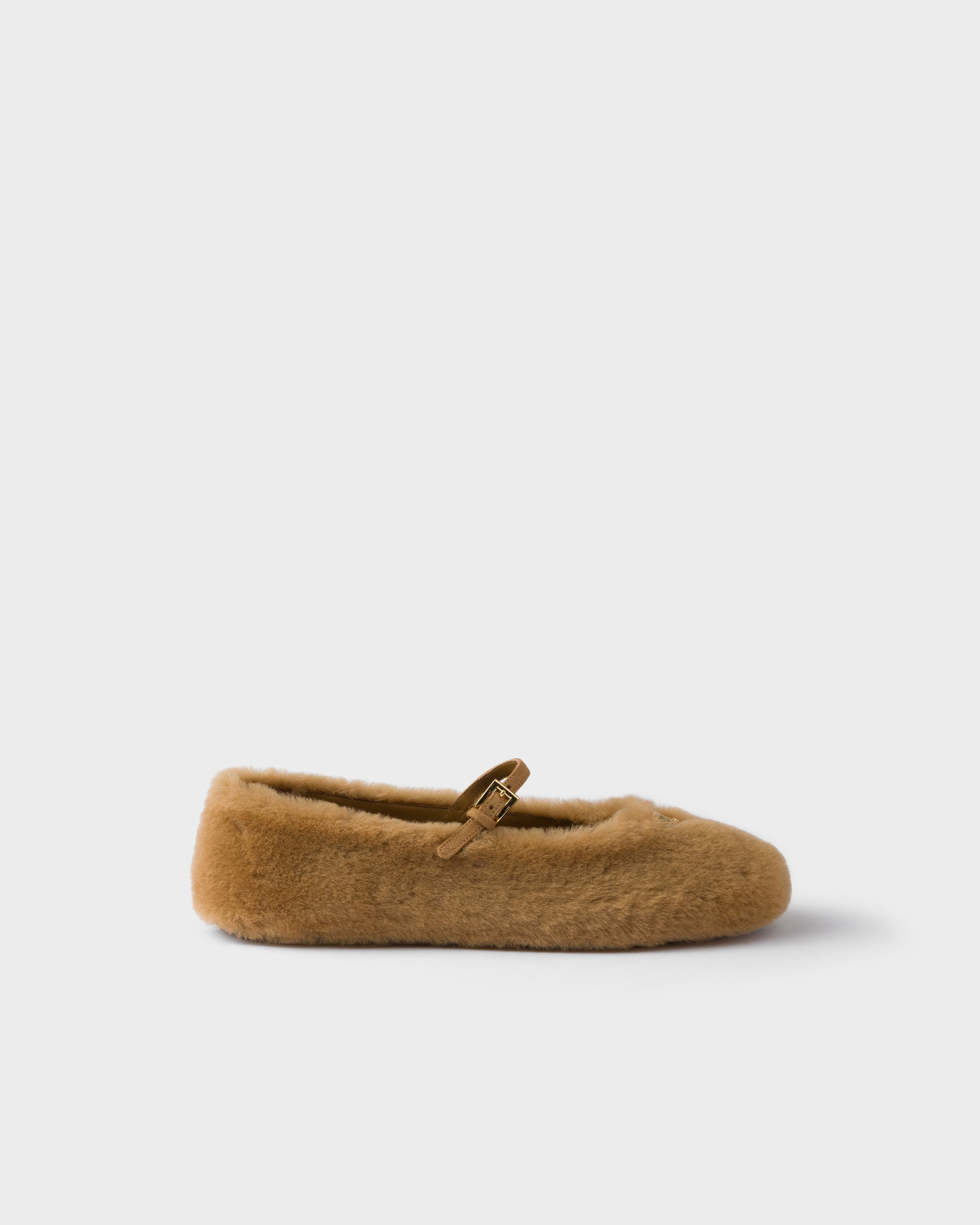 Shearling ballerinas - 2