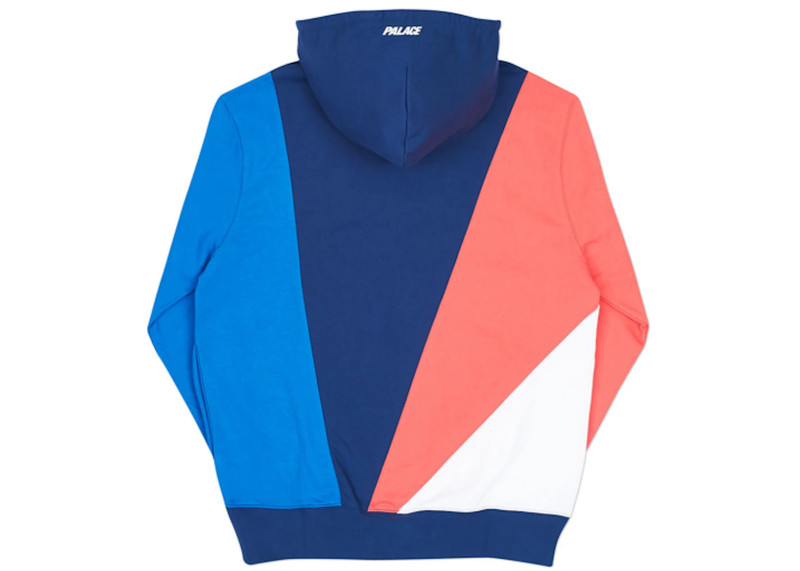 PALACE Palace Section Hood Navy/Red/White outlook