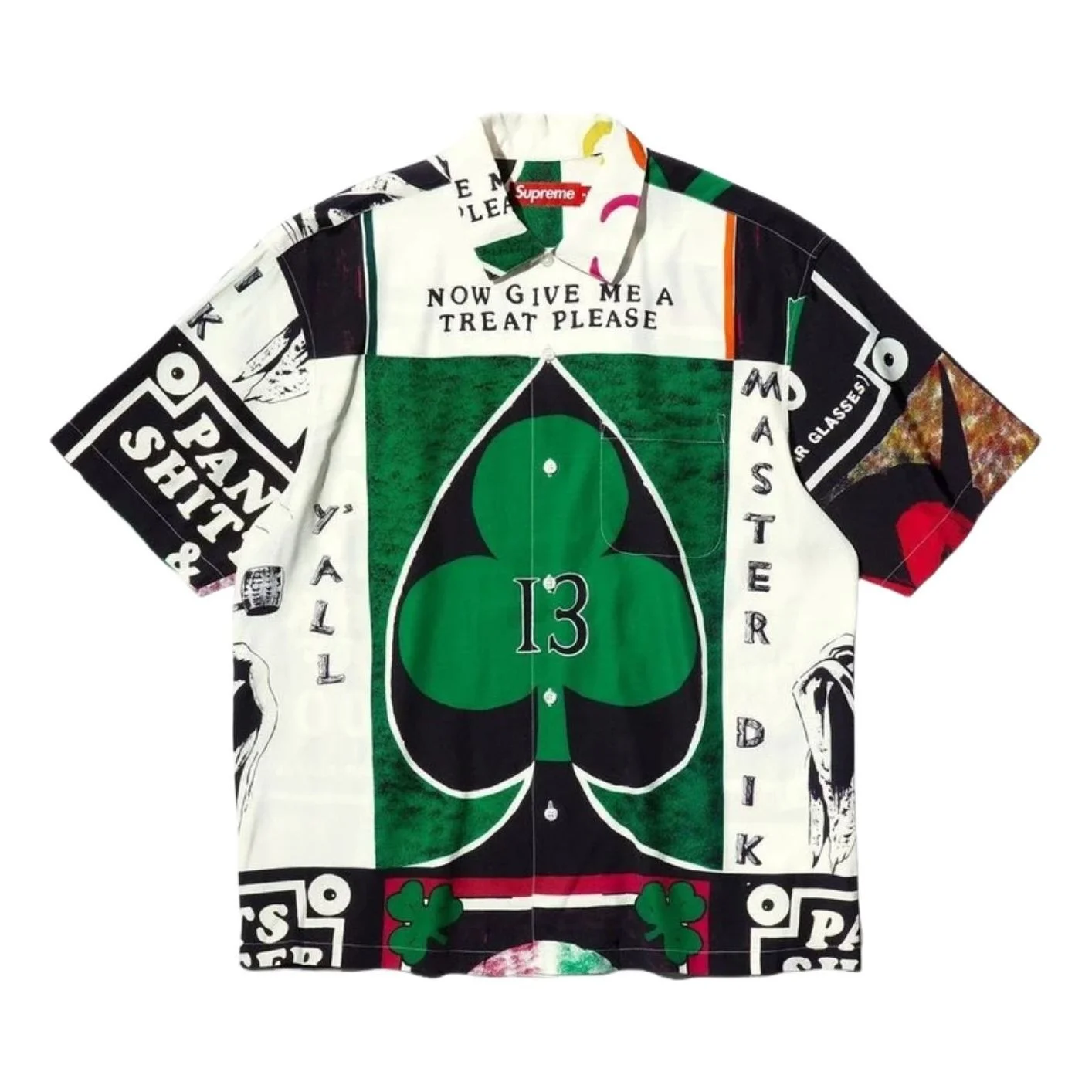 Supreme x Mike Kelley SS26 S/S Shirt 'White' SUP-SS26-174-WHT - 1