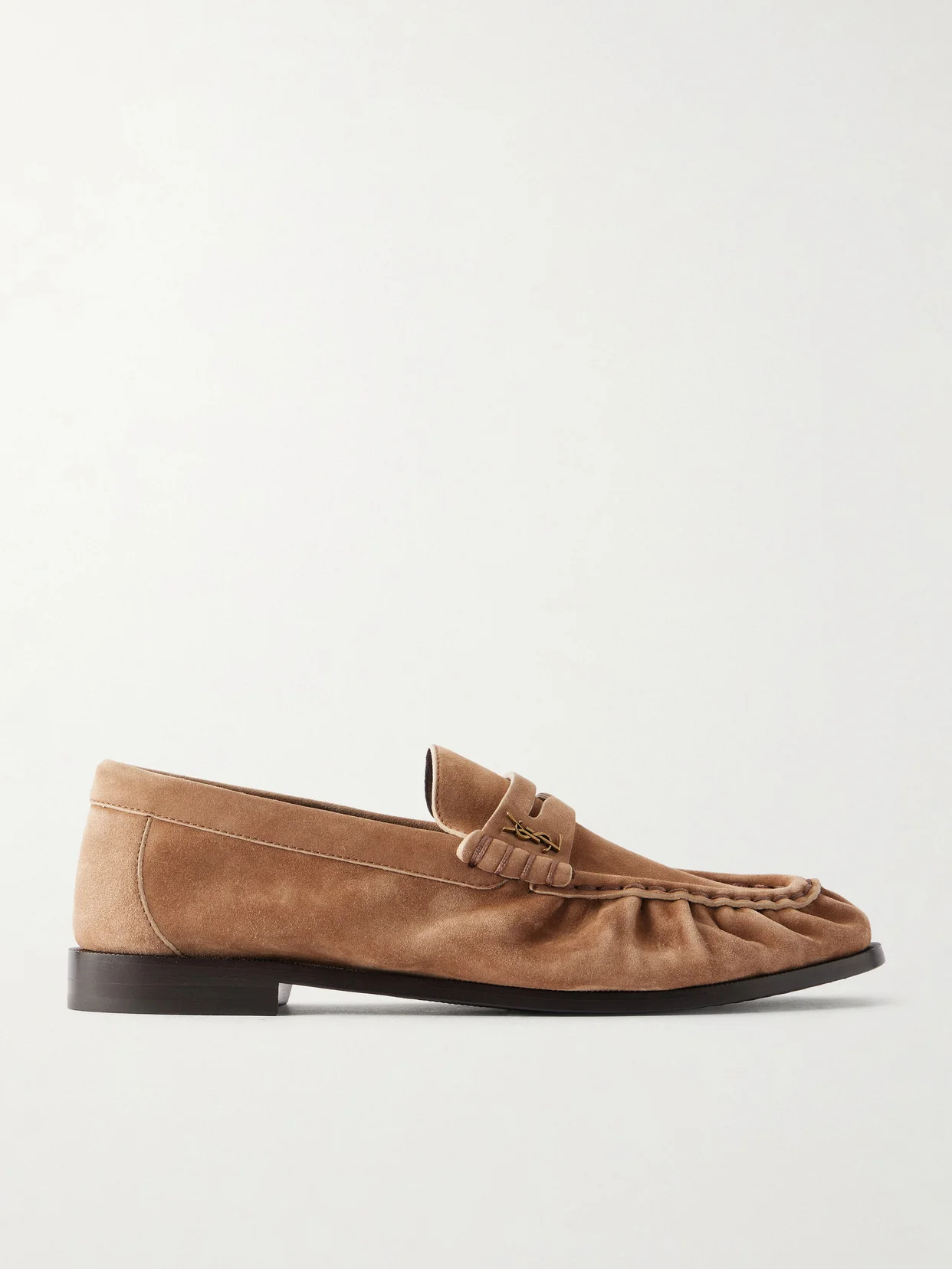 Le Loafer Cassandre-embellished Suede Loafers - 1