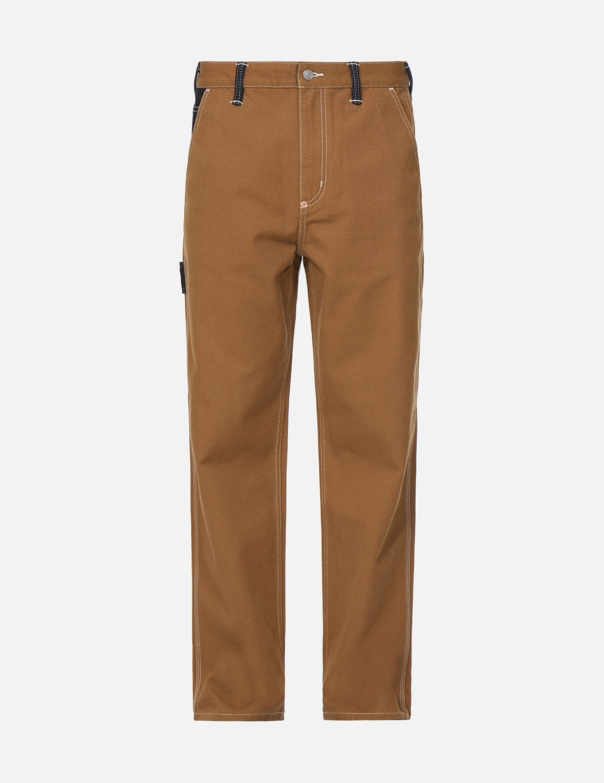 KAMON DENIM APPLIQUÉ WORKER PANTS - 1