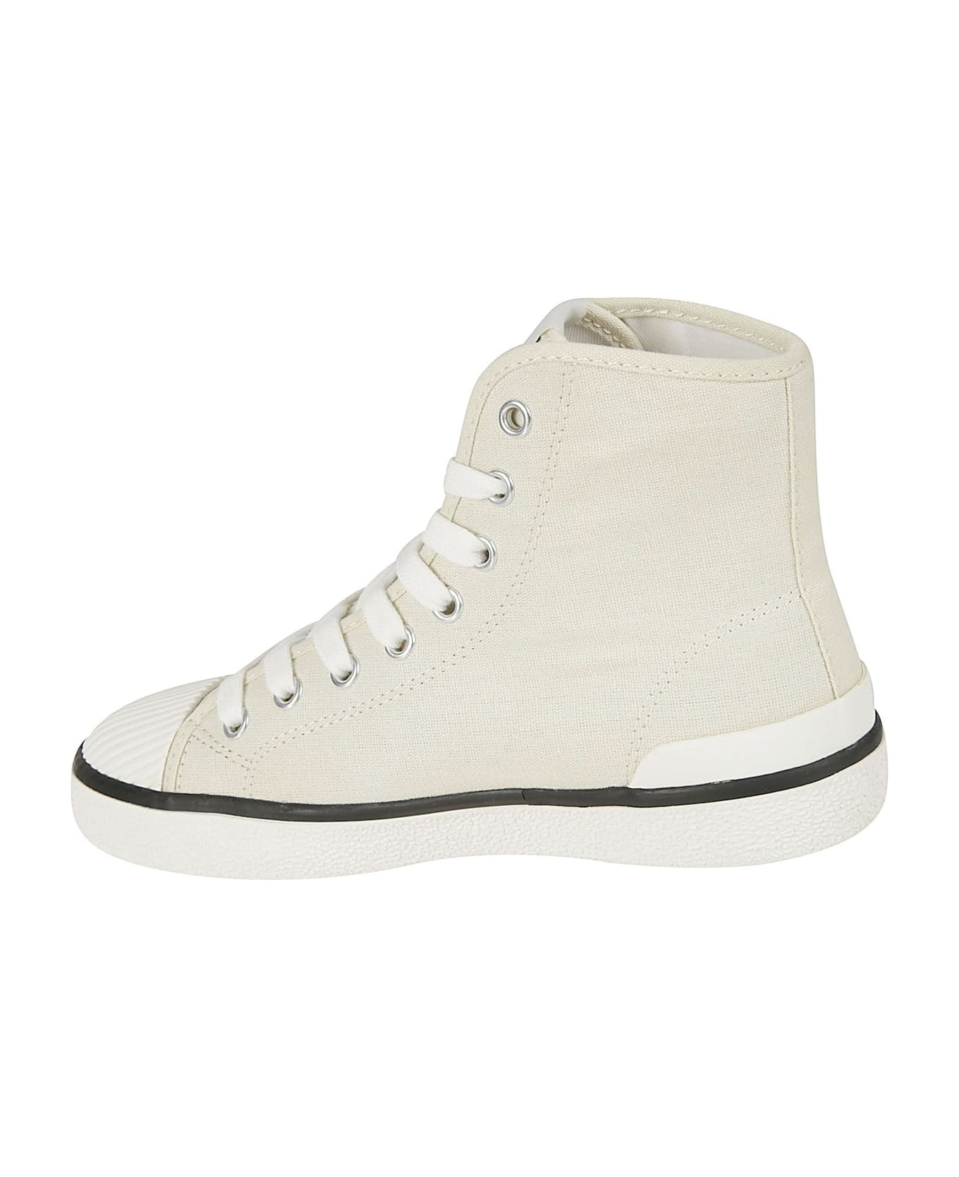 Logo Canvas Sneakers - 3