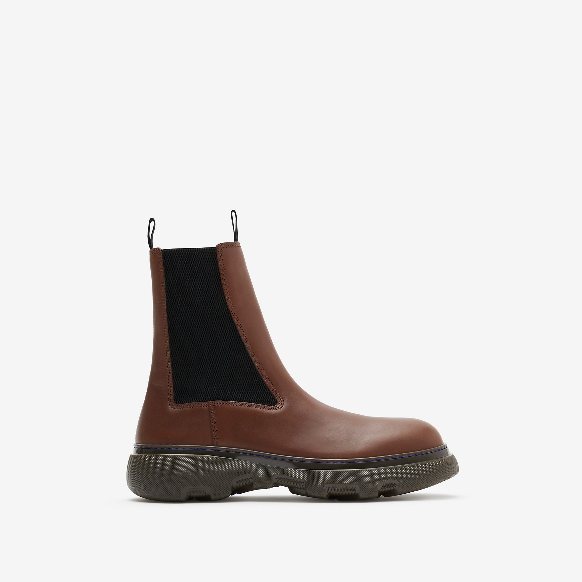 Leather Creeper Chelsea Boots - 1