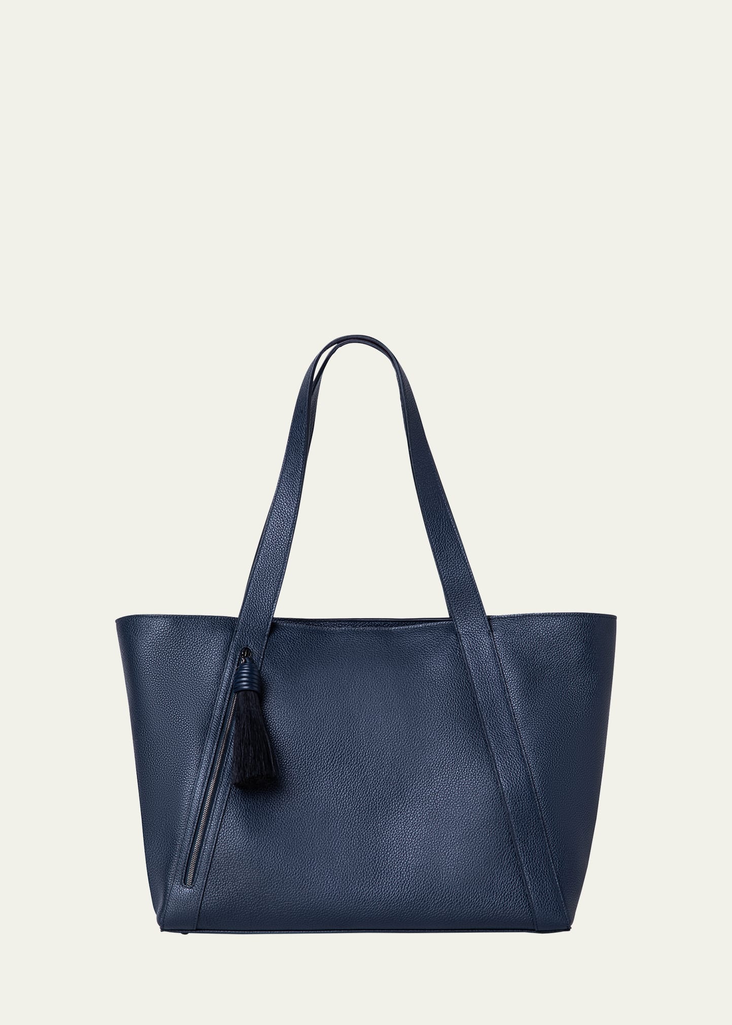 Alexa Zip Leather Tote Bag - 1