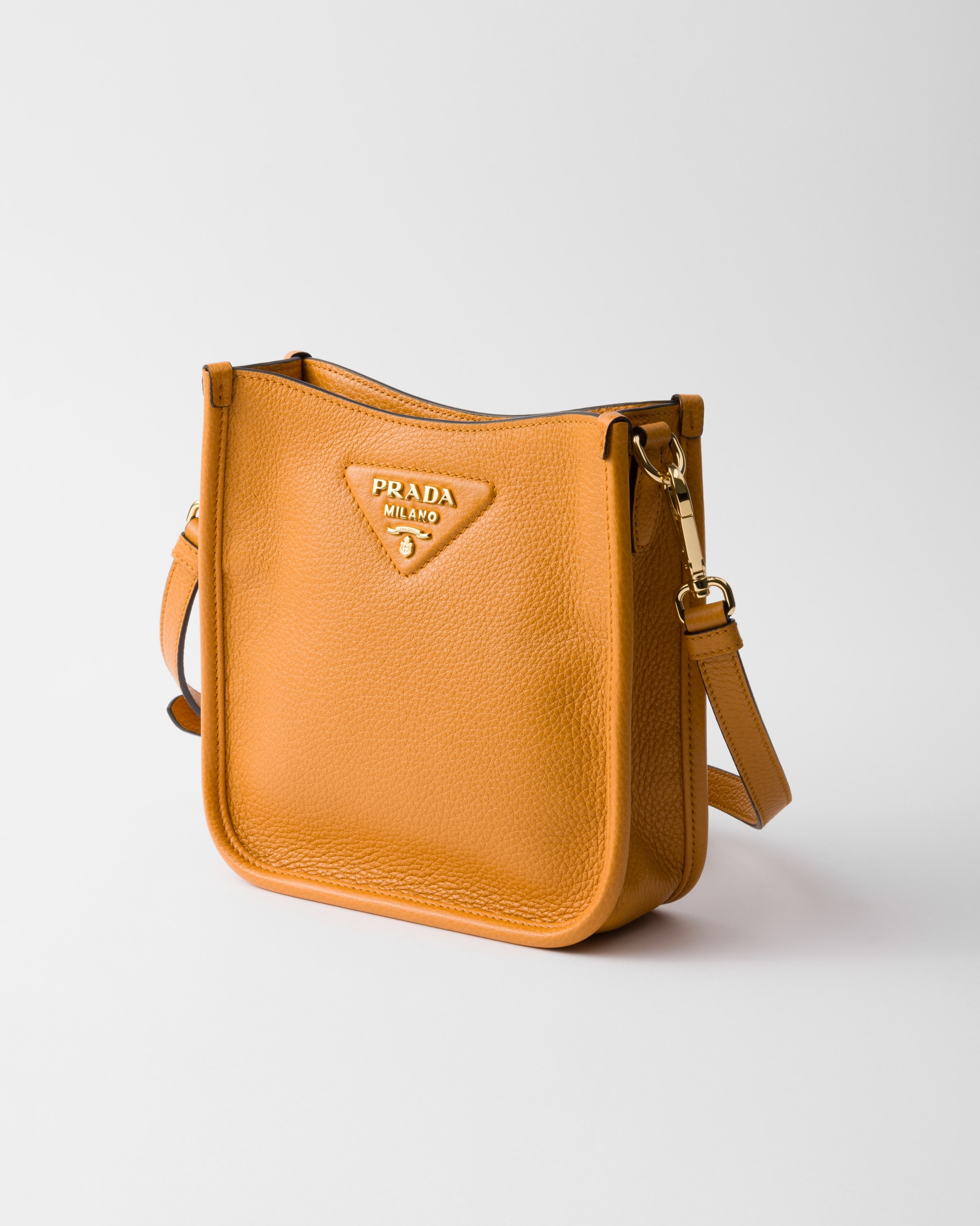 Leather mini shoulder bag - 5