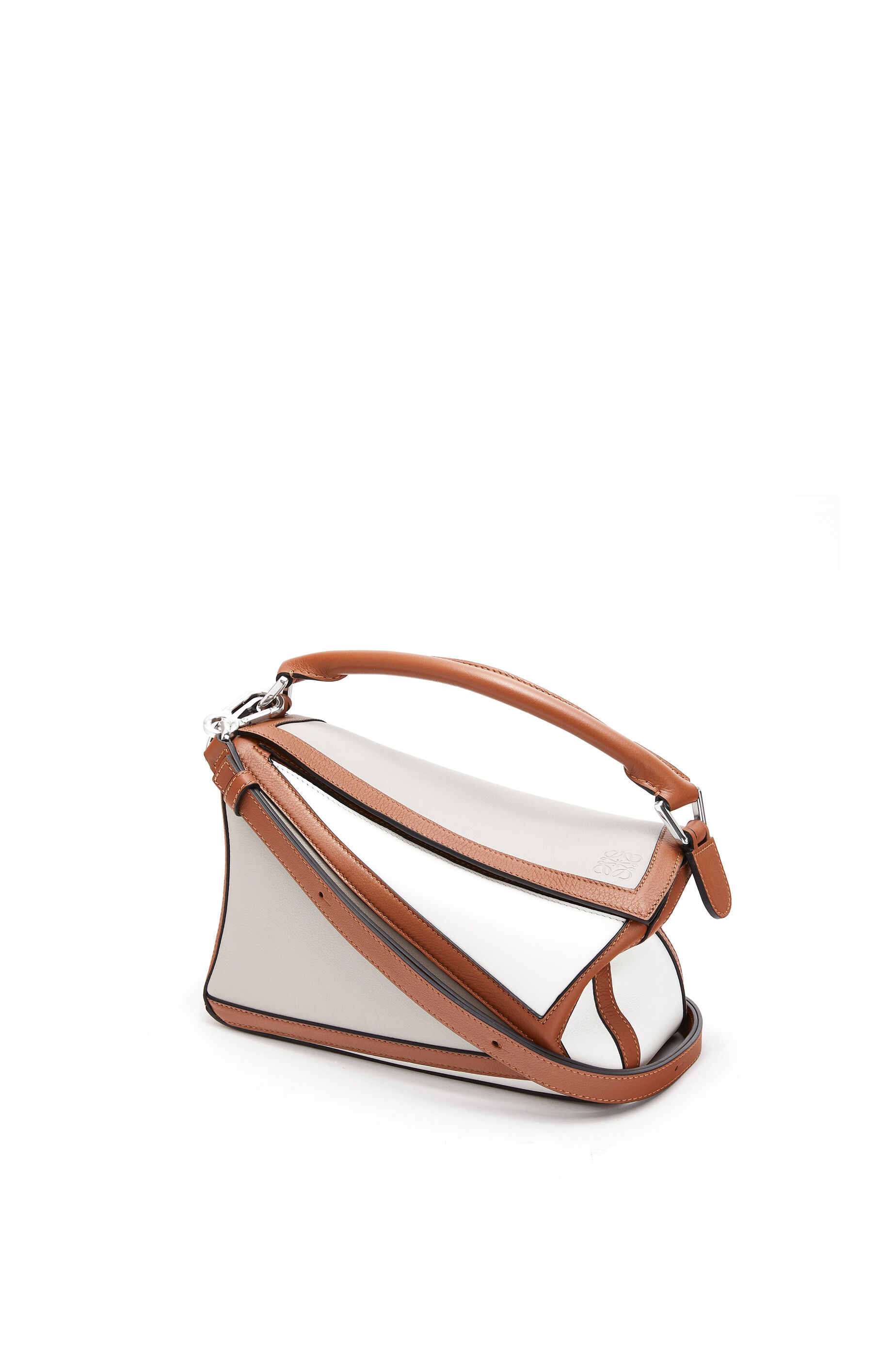 Small Puzzle Graphic bag in classic calfskin - 3