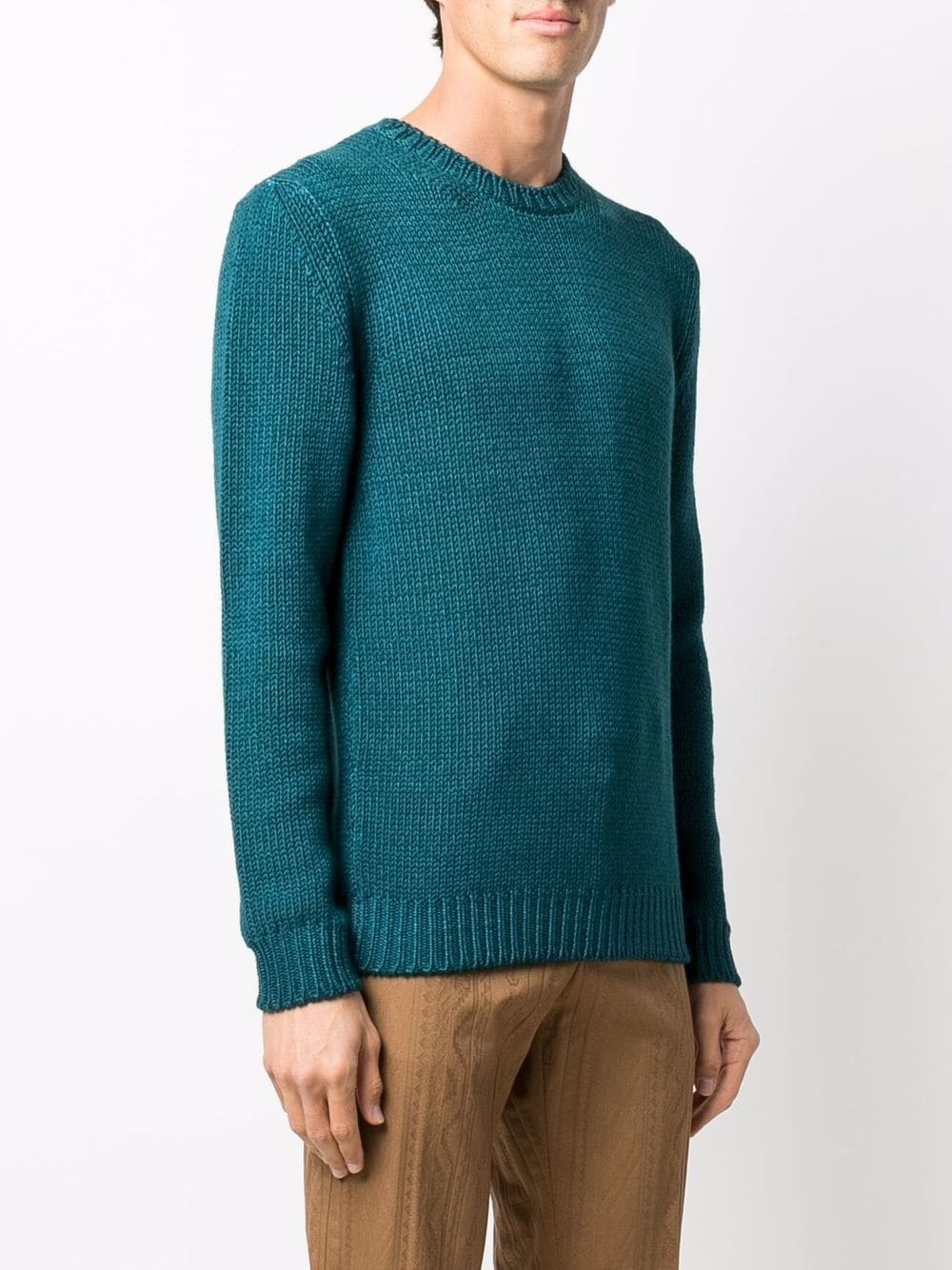 crew-neck wool jumper - 3