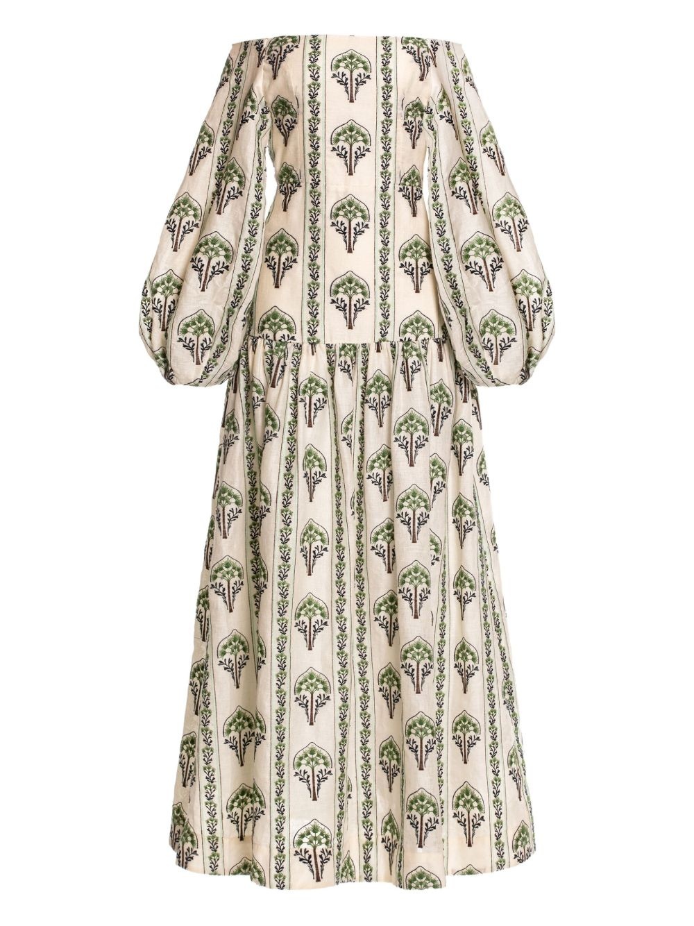 Senlis Moriche floral tiered dress - 2