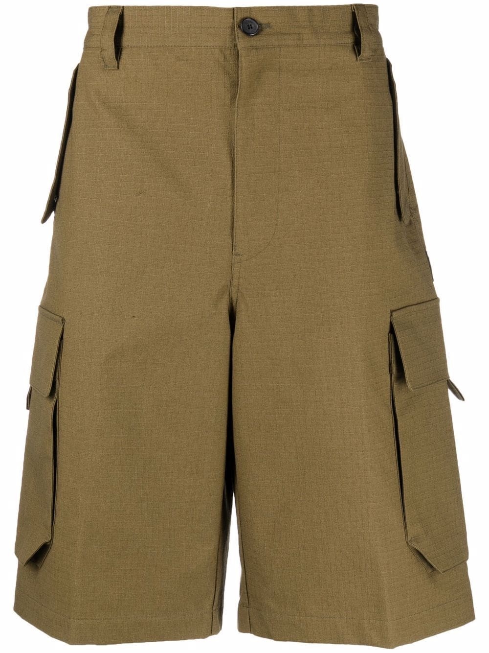 cotton cargo shorts - 1