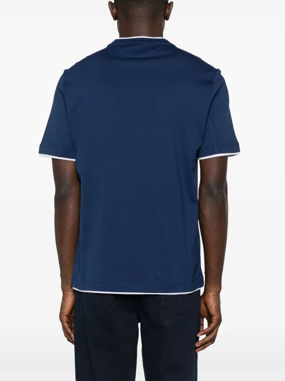 T-Shirt With Faux-Layering - 4