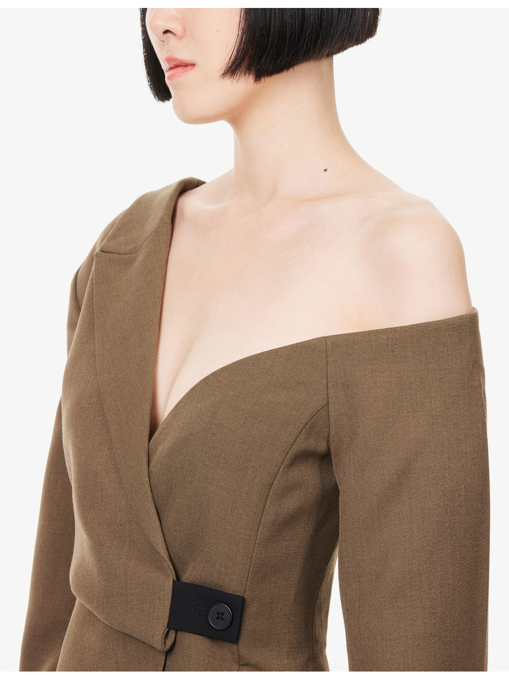 Sartoria Tailored Woven Mini Dress - 5