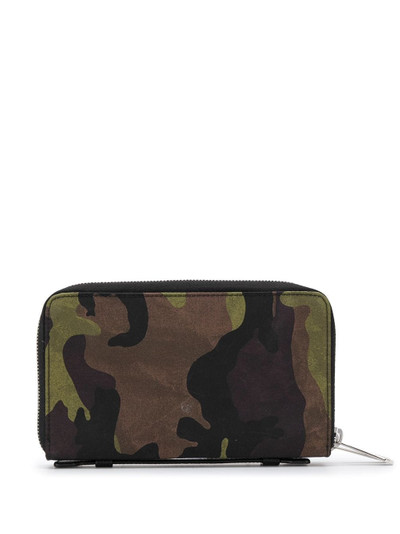 PHILIPP PLEIN camouflage print continental wallet outlook