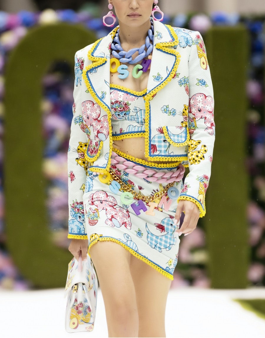 CALICO ANIMALS PIQUET JACKET - 5