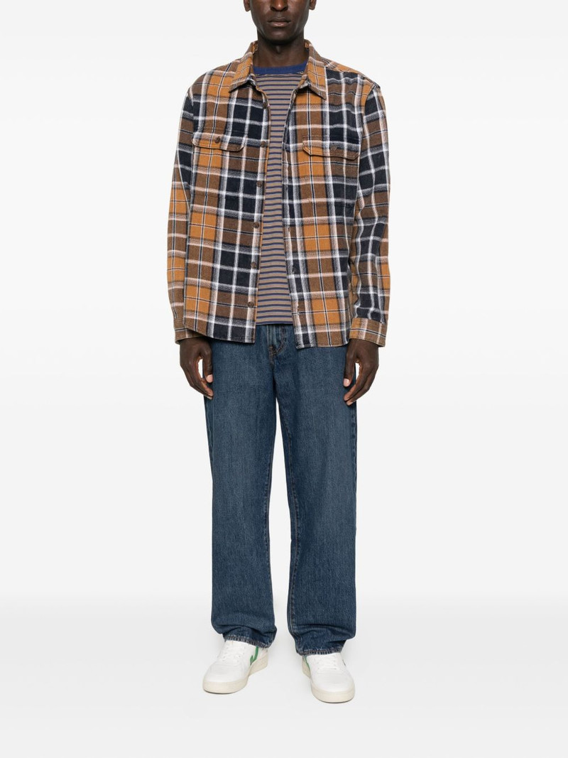 Ksubi Rosebowl checked long-sleeve shirt outlook