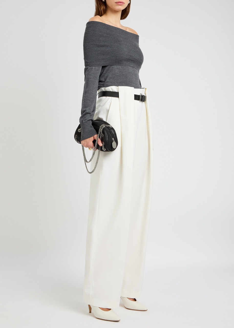 Stella Mccartney Off-the-shoulder Wool Jumper - 4