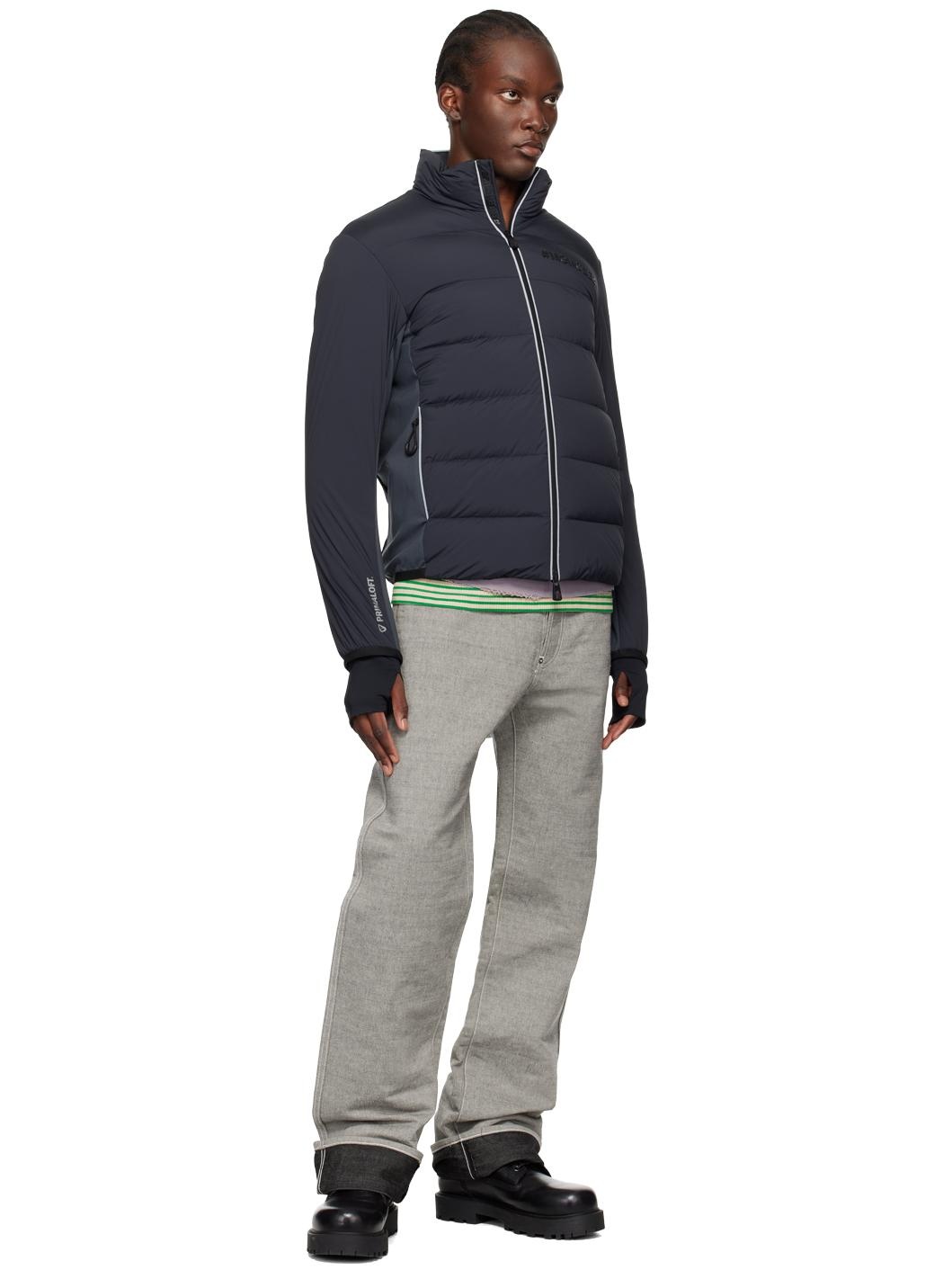 Gray Pocol Mid Layer Down Jacket - 5