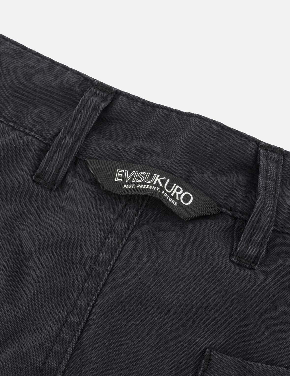 Logo and Seagull Embroidery Relax Fit Cargo Pants - 7