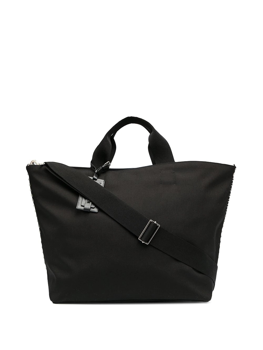 Rockstud-trim tote bag - 1