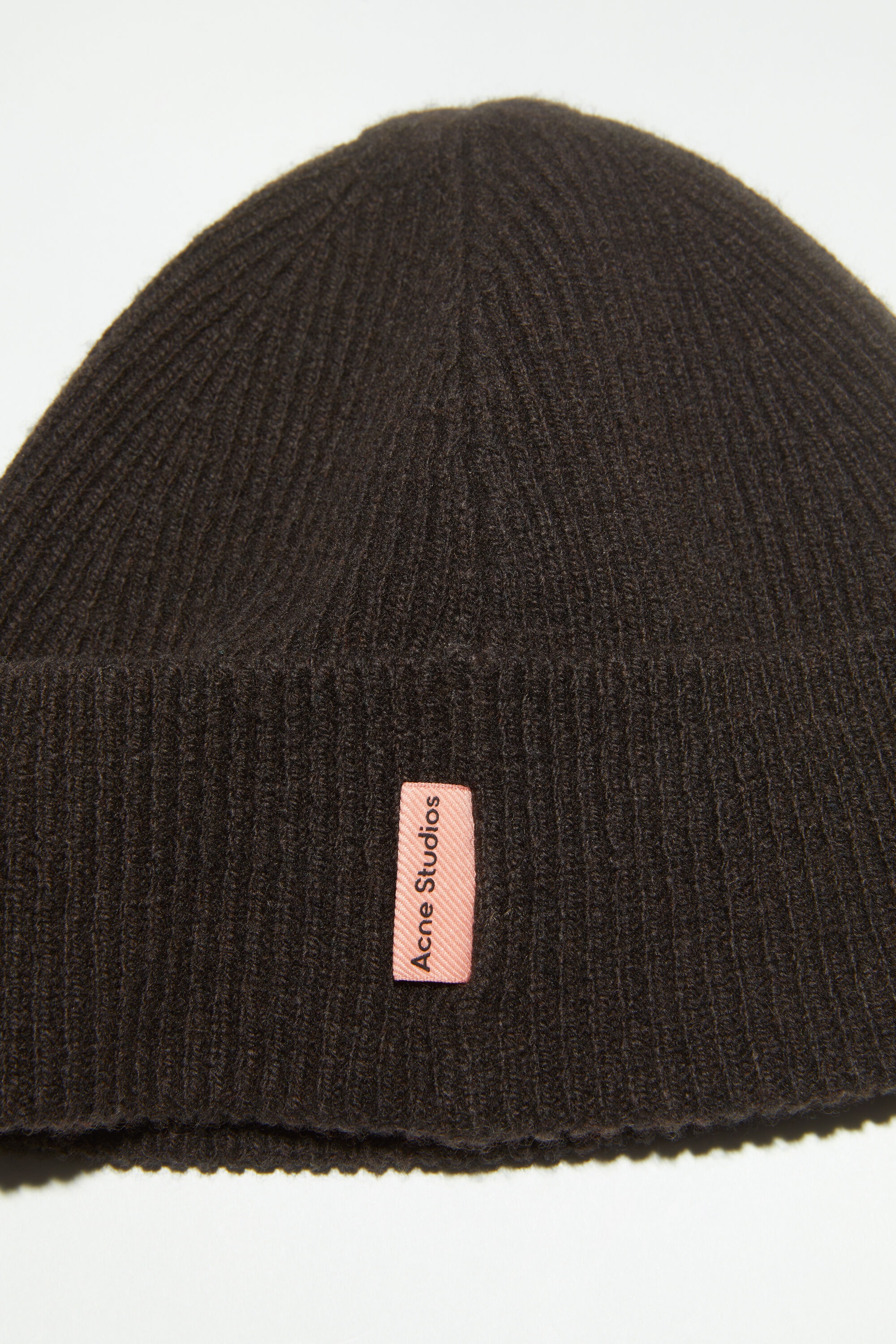 Wool cashmere beanie - Dark brown - 4