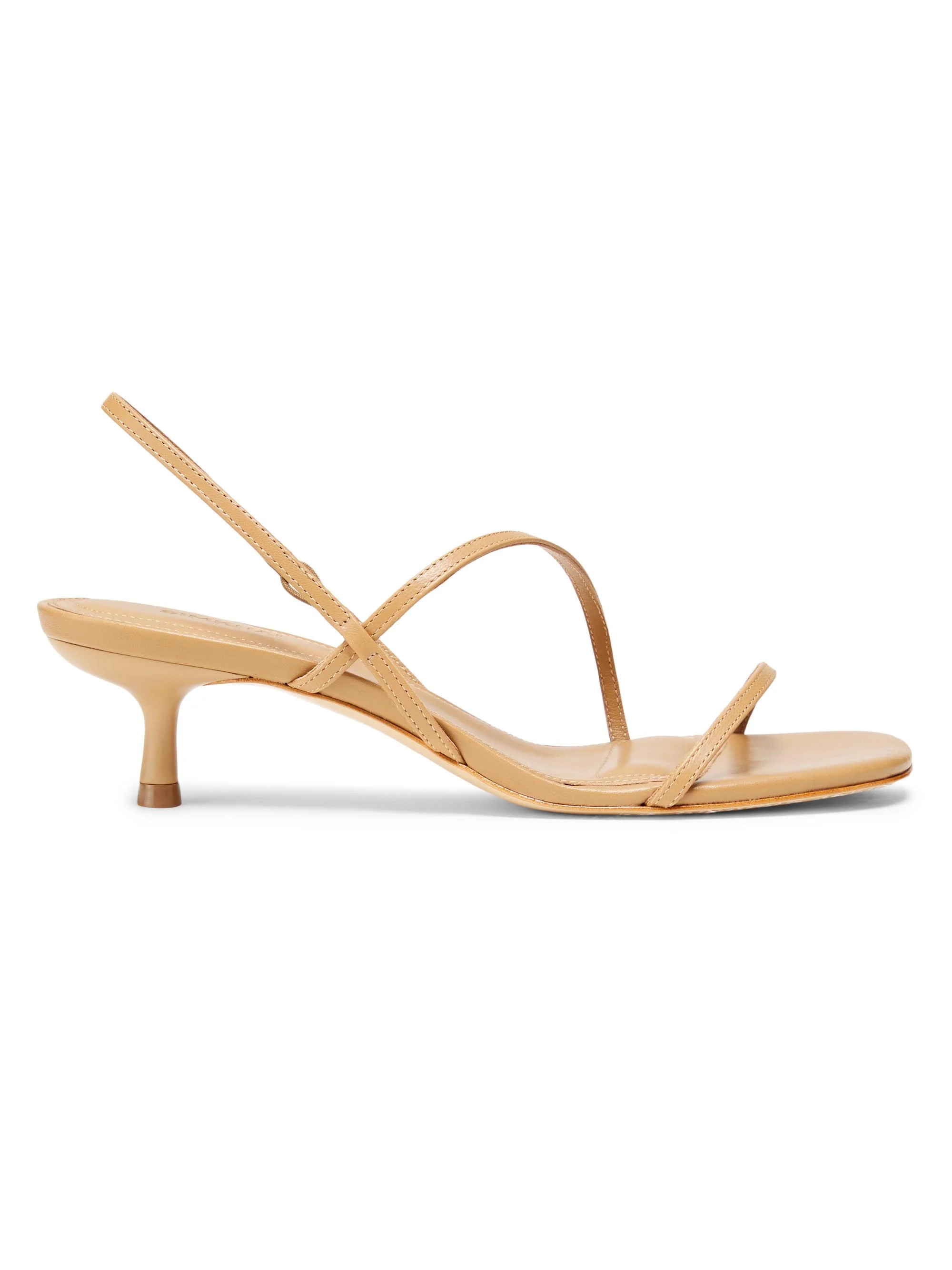 Women's Cedonia 45MM Strappy Leather Sandals - Camel - 1