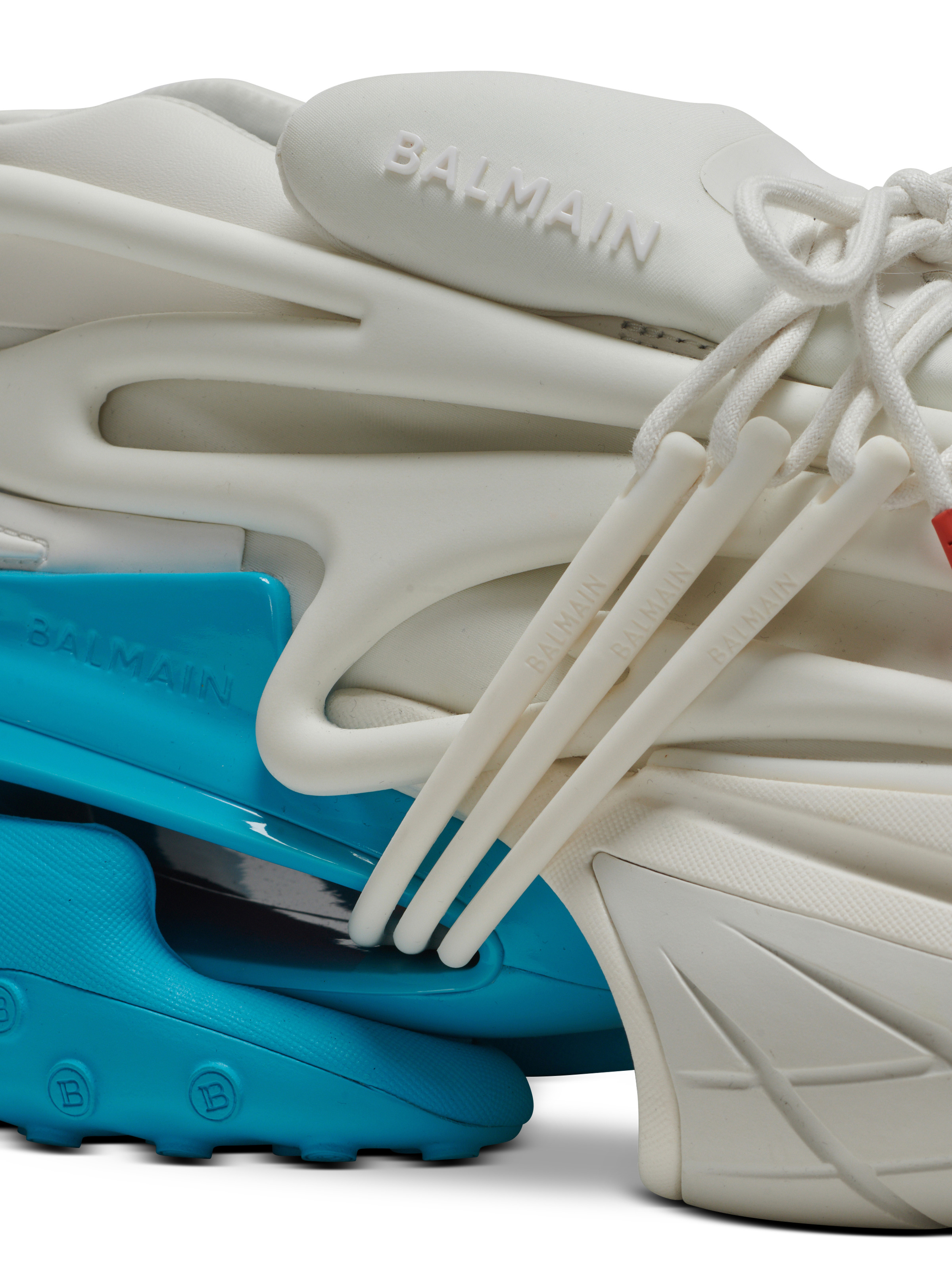 Unicorn trainers in neoprene and leather - 7