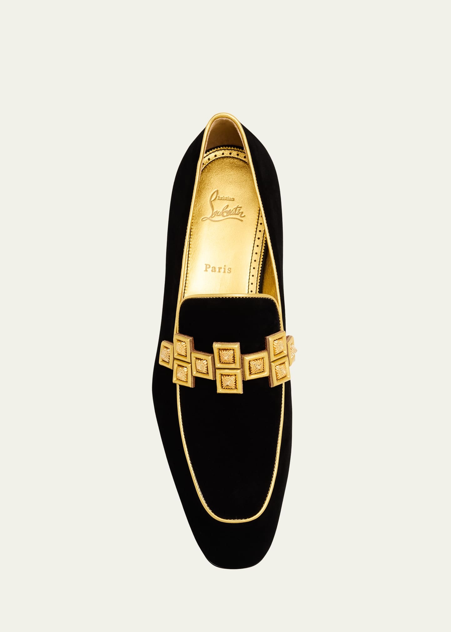 Men's Night On The Gange Diwali Velvet Loafers - 5