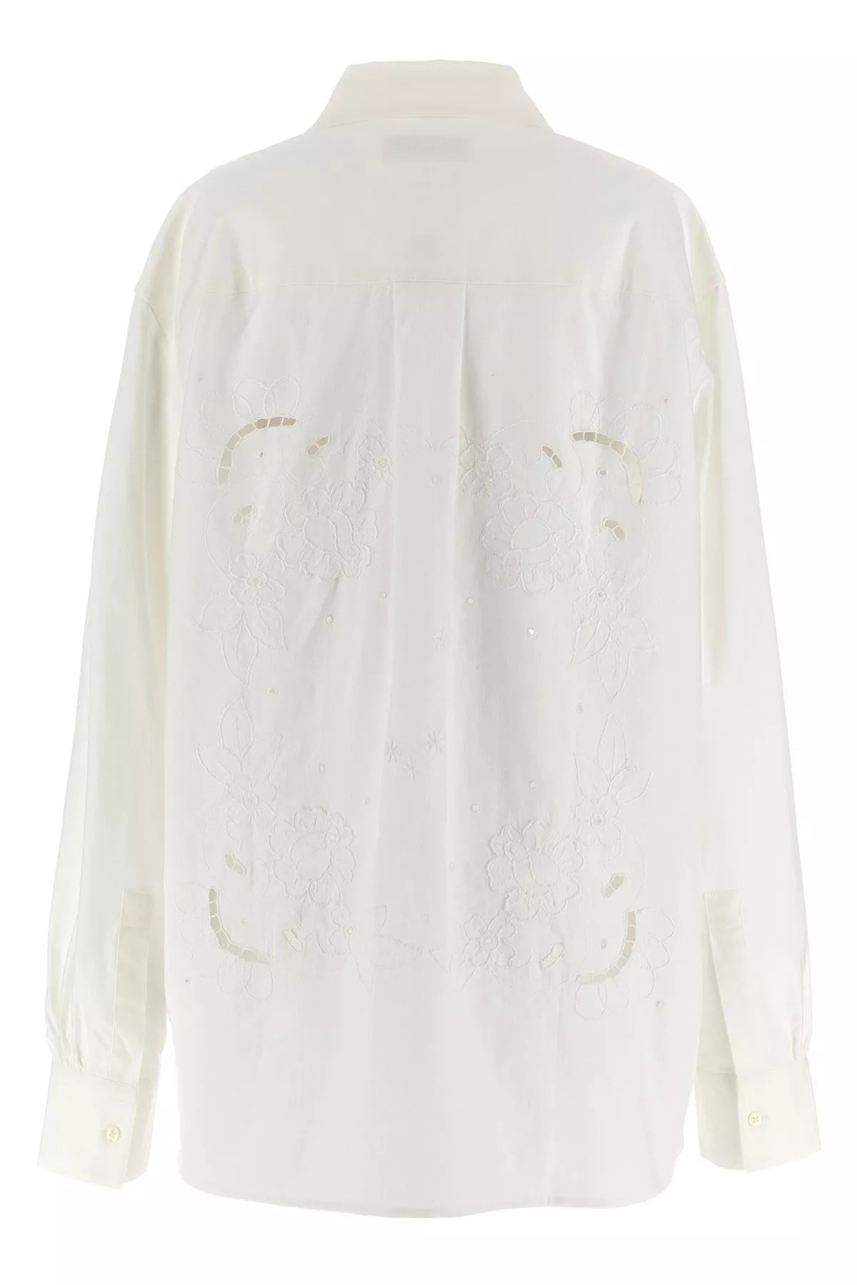 Cut-out embroidery shirt - 13
